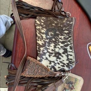 DCR bucker crossbody purse